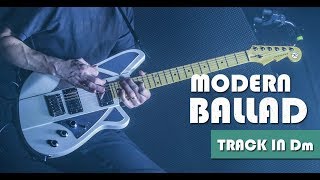 Modern Airy Ballad Guitar Backing Track Jam in Dm chords