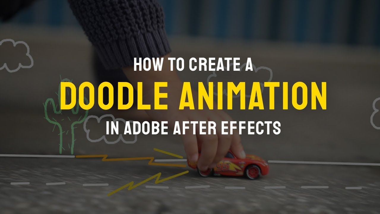 How to Create a Doodle Animation in Adobe After Effects - YouTube