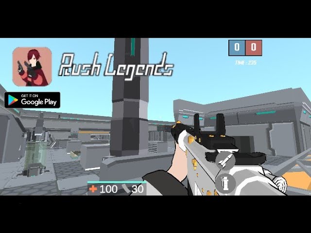 Rush Legends Parkour PvP FPS versão móvel andróide iOS apk baixar