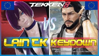 Tekken 8 🔥 LainTK (Rank #1 Alisa) Vs KeyDown (Victor) 🔥 Ranked Matches