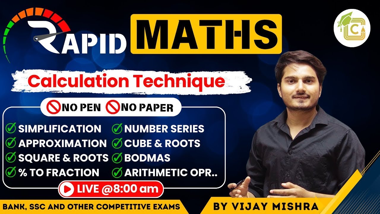 Daily vedic maths calculation speed maths l simplification