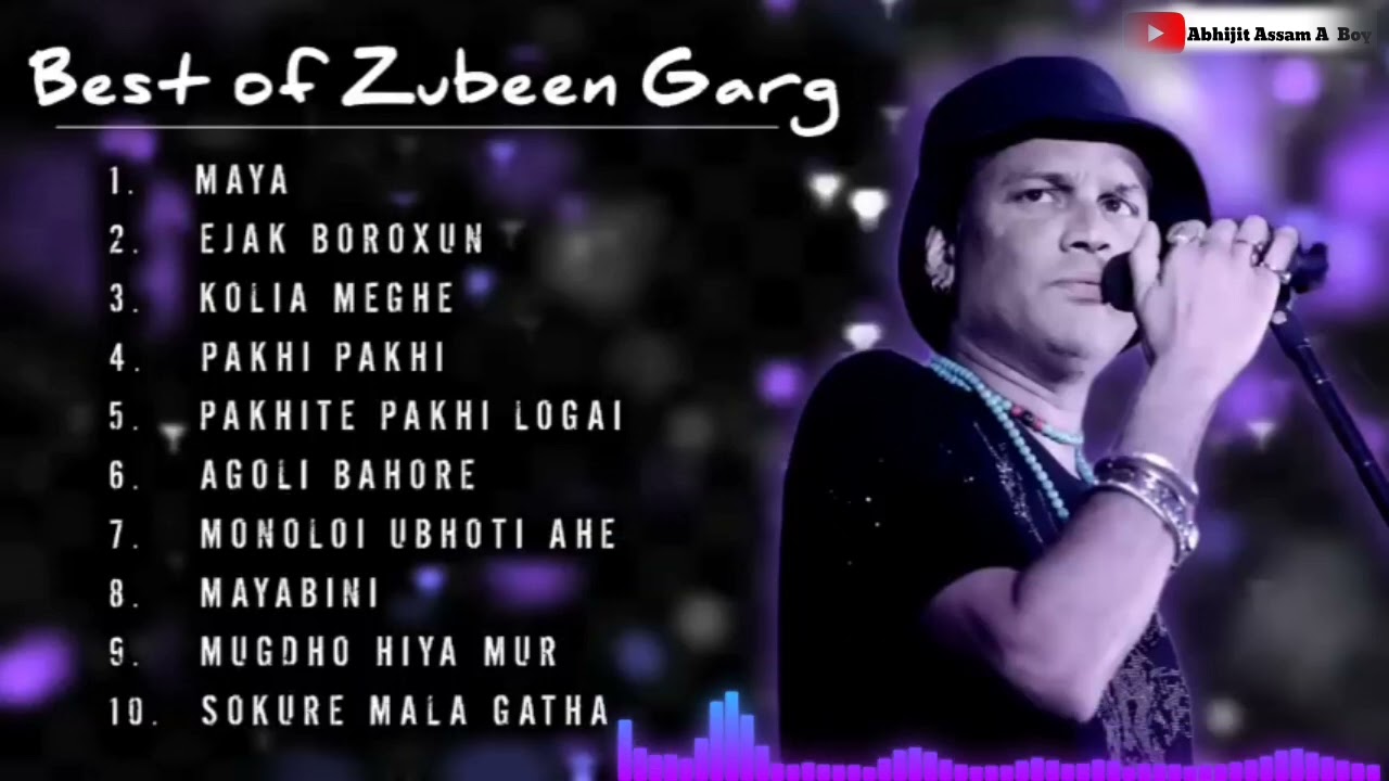 Zubeen garg old Songs  Assamese Top 10 old song Zubeen garg  Assam King  Song  abhijitassamaboy