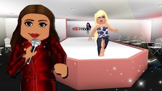 I MADE A GAMESHOW HOUSE ON BLOXBURG | Amberry's Next Top Model