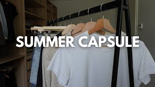 9item Summer Capsule Wardrobe