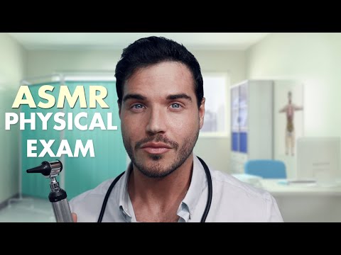 ASMR - DETAILED PHYSICAL EXAM - Eye Exam | Ear Cleaning | Cranial Nerves | Doctor/Medical Role Play