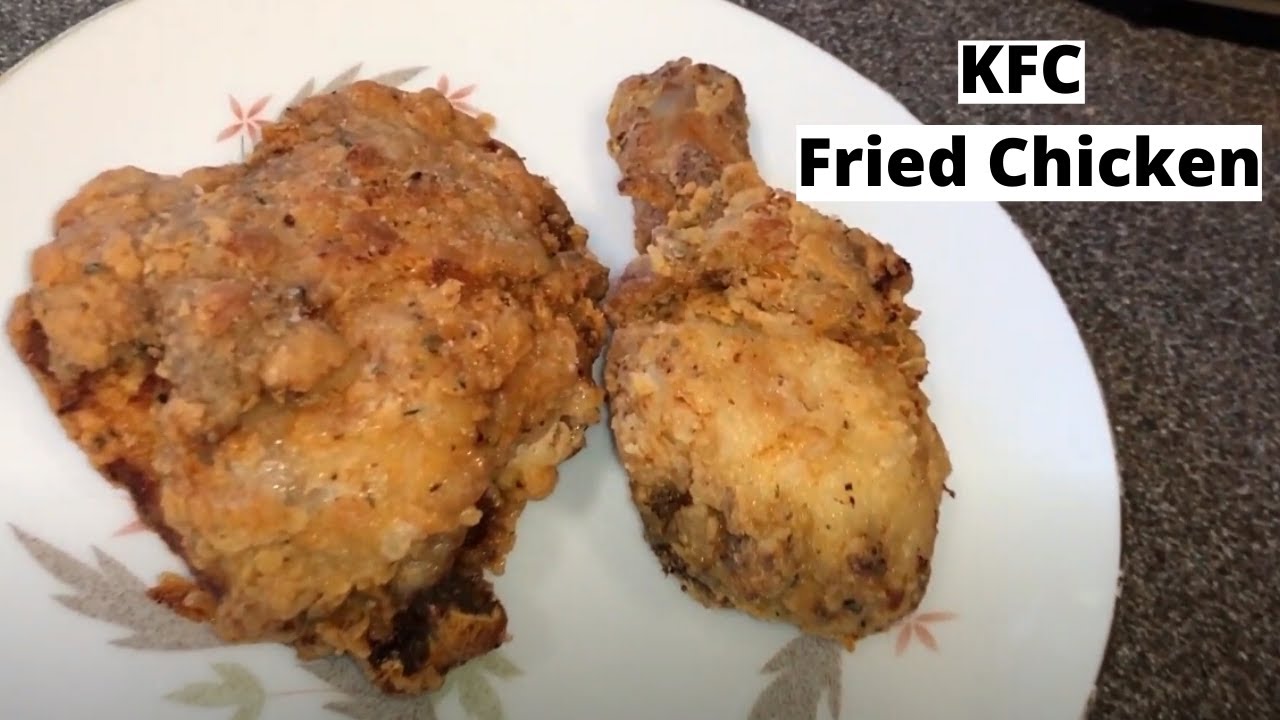 KFC fried chicken - YouTube
