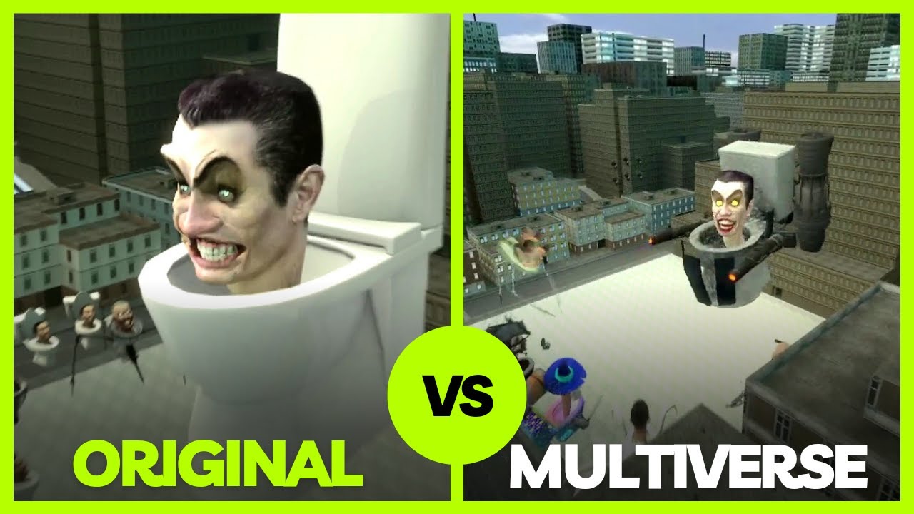 SKIBIDI Original VS Multiverse #78