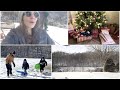 VLOGMAS - FIRST SNOW + CHRISTMAS EVE!!