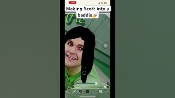 Making Scott into a baddie!!💅(hope he sees) #singer #music #scottfrenzel #baddie #keylimepie