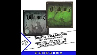 Disney Villainous: Introduction To Evil vs The Worst Takes It All - comparison of base game versions