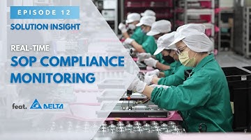 Solution Insight EP12 SOP Compliance Monitoring Solution by Delta’s ACME AI Video Analytics