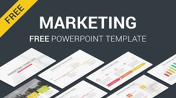 Marketing Free Download PowerPoint Template Slides - SlideSalad