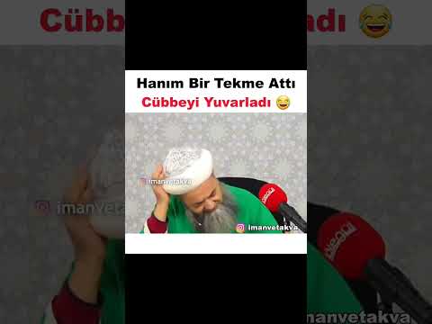 Komik Vaaz 😁 Cübbeli Ahmet Hoca efendi