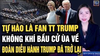 TỰ HÀO LÀ FAN TT TRUMP, Đoàn lữ hành TT Trump đã trở lại chiếm lĩnh bờ biển New Hampshire