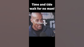 Motivational Speech & Quotes- Time and Tide wait for no man! #shorts