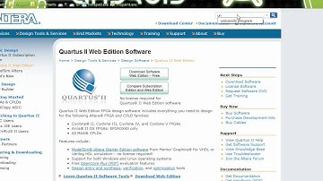 VHDL Tutorial 1: Installing Quartus II and Drivers of Altera DE boards