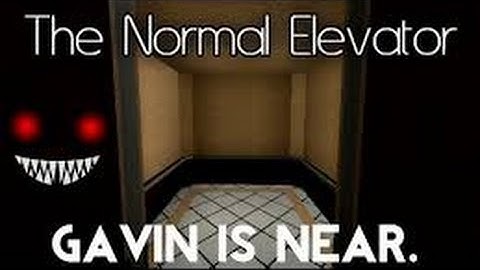 Roblox| The Normal Elevator Secret Door Code!? Gavin???