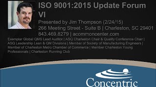 ISO 9001:2015 Changes - February Webinar