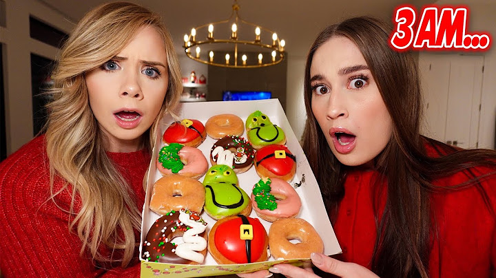 DO NOT ORDER THE GRINCH DONUTS AT 3 AM…