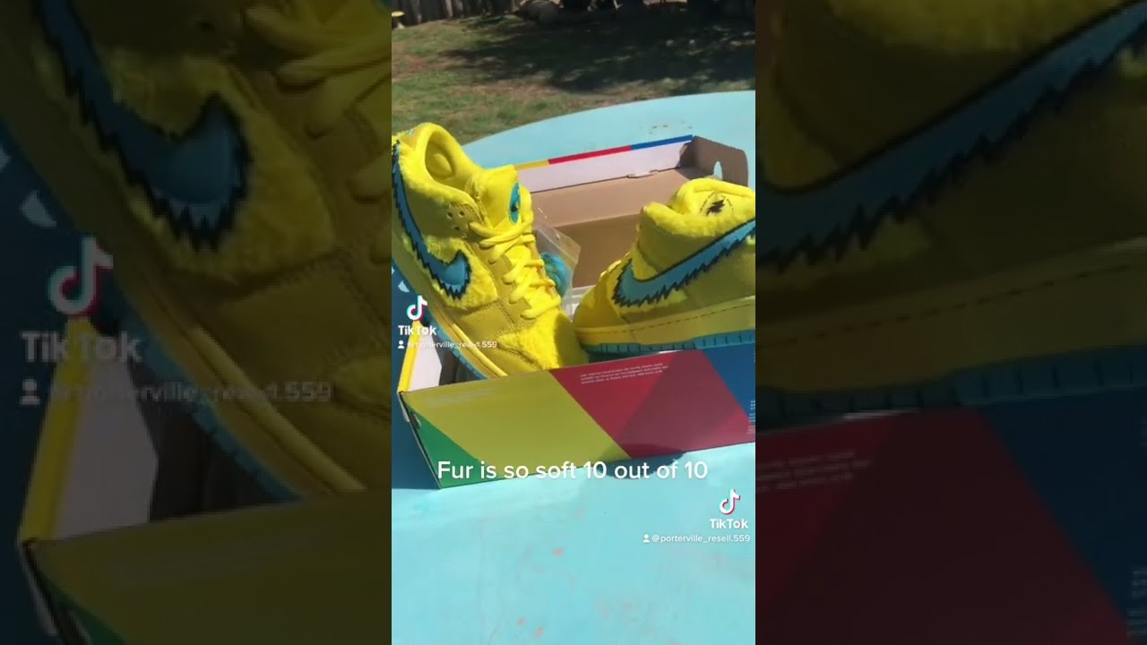 Detailed look at the Nike sb greatful dead 