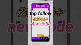 Top Follow Promo code Today😮Top Follow Promo Code❤Top Follow Code today👍👍 screenshot 3