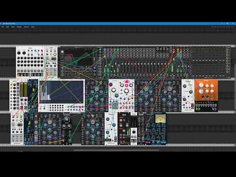 Punchin Electro Patch in VCV Rack heavily driven modulation with Digital Sequencer