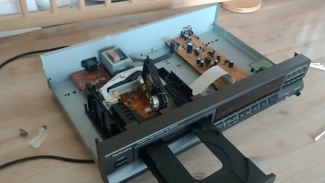 Update CD Spieler selbst reparieren (CD springt bleibt hängen) Technics Yamaha JVC etc Repair CD Player DIY