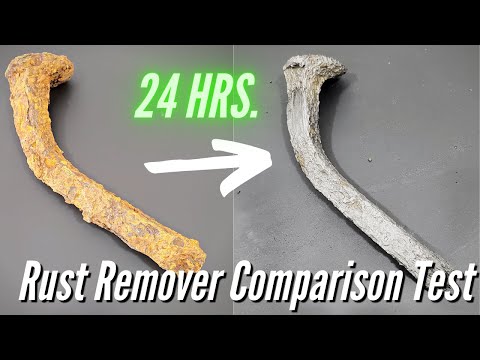 Rust Remover/Dissolver Testing: Evapo-Rust, Metal Rescue, Naval