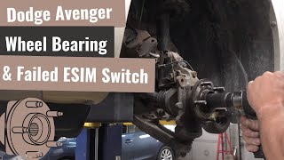 Dodge Avenger: Bad Wheel Bearing & Engine Light is on