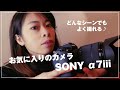 【カメラ紹介】お気に入りのカメラ「SONY α7iii」どんなシーンでもよく撮れる♪