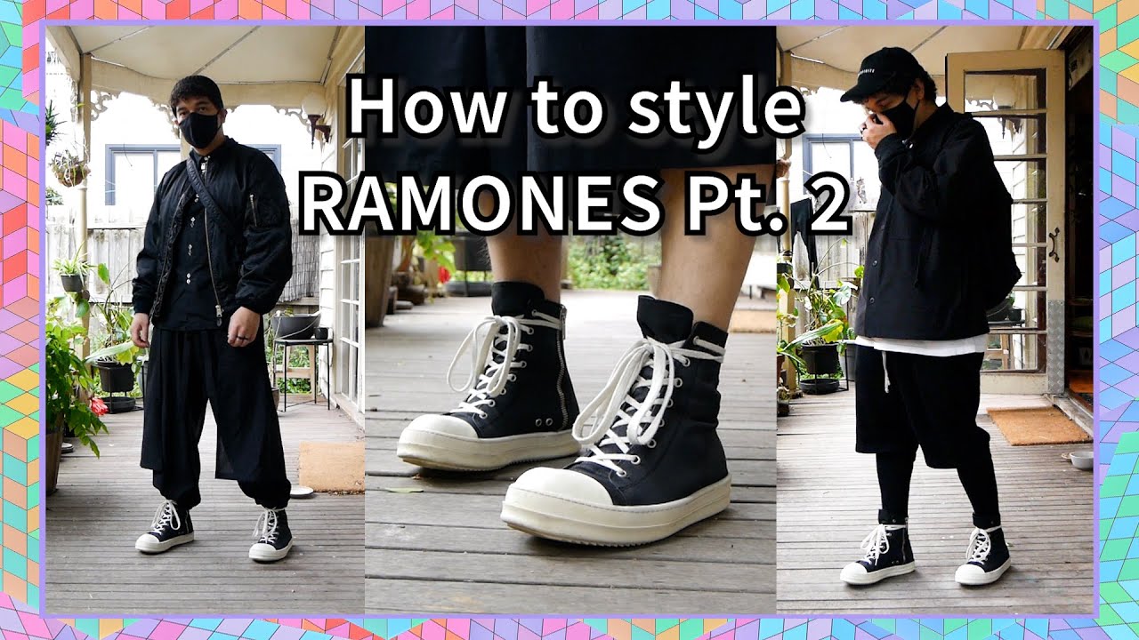 review] rick owens ramones : r/streetwear