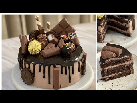 Best Chocolate Overloaded Cake In Kadai |No Oven, No Curd Best Chocolate Cake Recipe |Chocolate Cake | Anyone Can Cook with Dr.Alisha