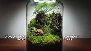 Dragon Stone Mossy Mountain Scape