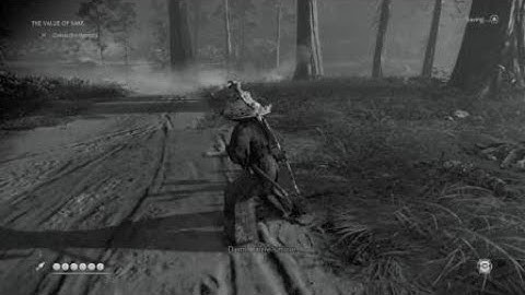 Ghost of Tsushima: Kurosawa mode standoff.