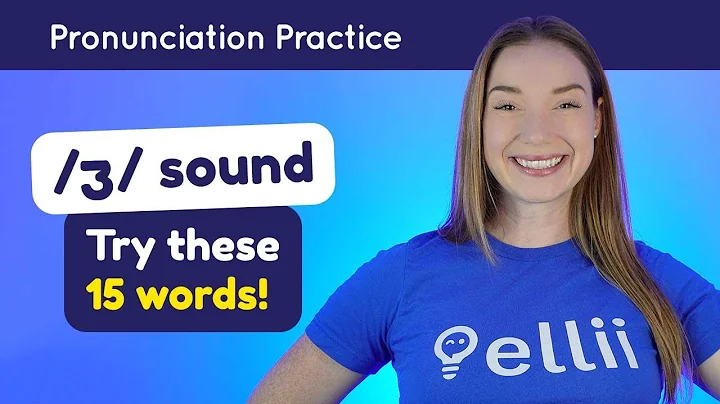 Practicing /ʒ/ – English Pronunciation Lesson (Part 2)