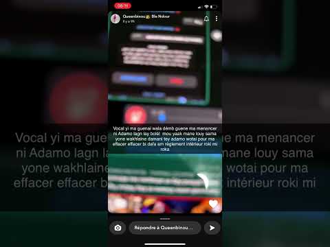 Aby Ndour se décharge sur Adamo