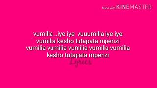 Rayvanny vumilia lyrics