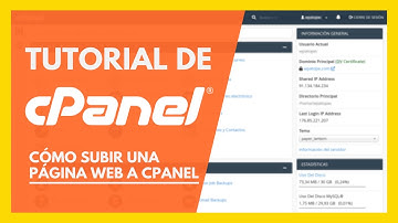 Cómo subir una página web a cPanel ✅ Tutorial en español 2023
