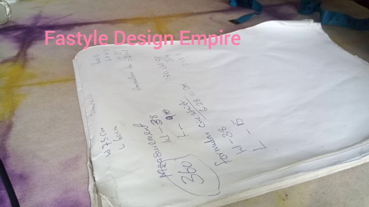 Full circle skirt formula and calculation YouTube