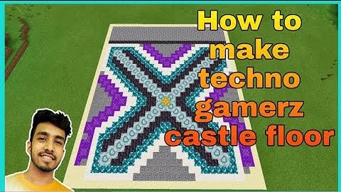 How to make Techno gamerz Castle Floor | Techno gamerz Castle tutorial |.