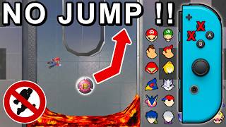 Who Can Make It To The Other Rooftop WITHOUT Jumping ? - Super Smash Bros. Ultimate