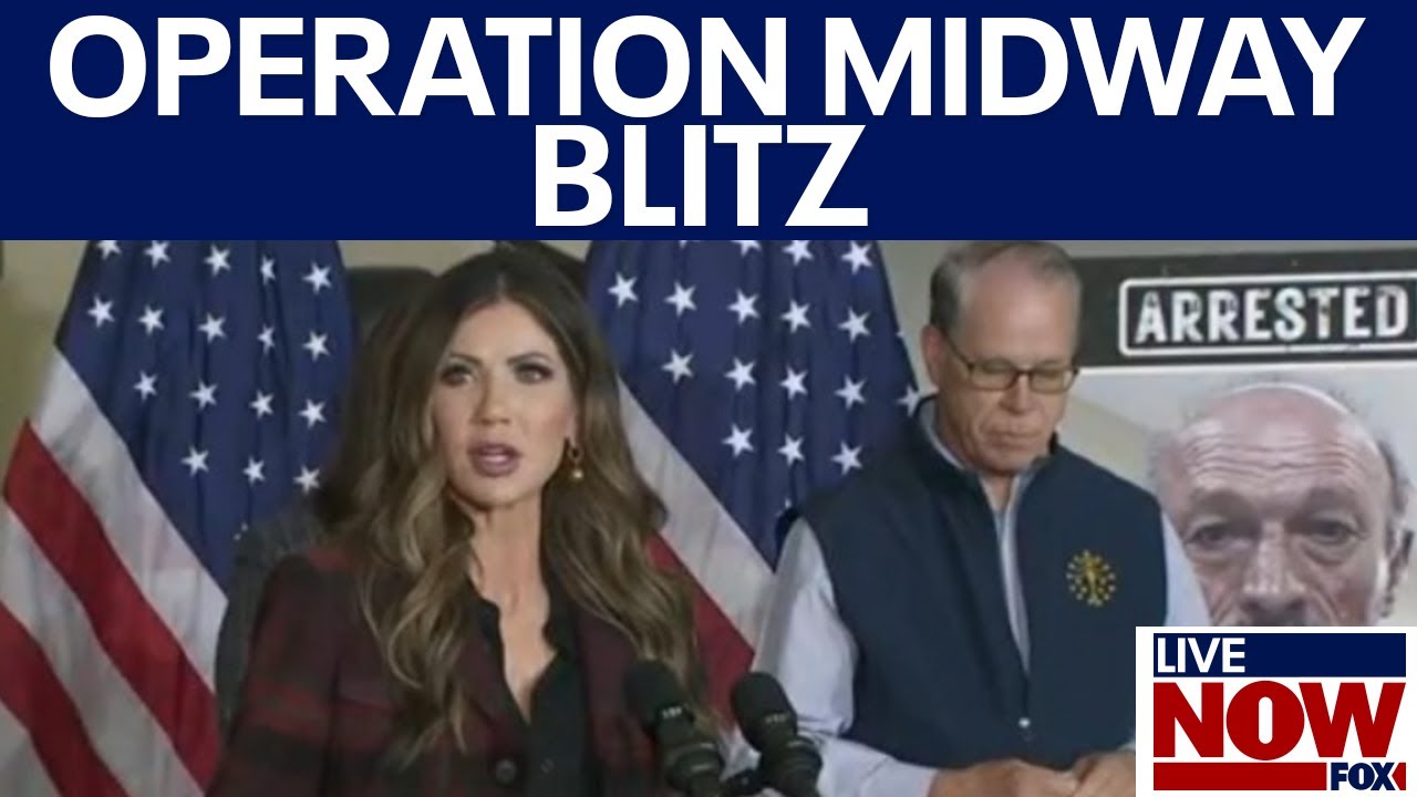ICE OPERATIONS: Noem discusses results of 