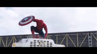 Marvel's Captain America: Civil War - Trailer 2 (spider man entry ) only 10 second short OFFICAL