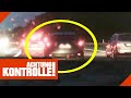 Raser auf der Autobahn drängelt mit Lichthupe! | Achtung Kontrolle | Kabel Eins