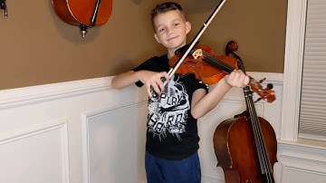 Rest & Playing Position, Bow Grip, Names of Strings Lesson 1 Level 1 Violin Karate