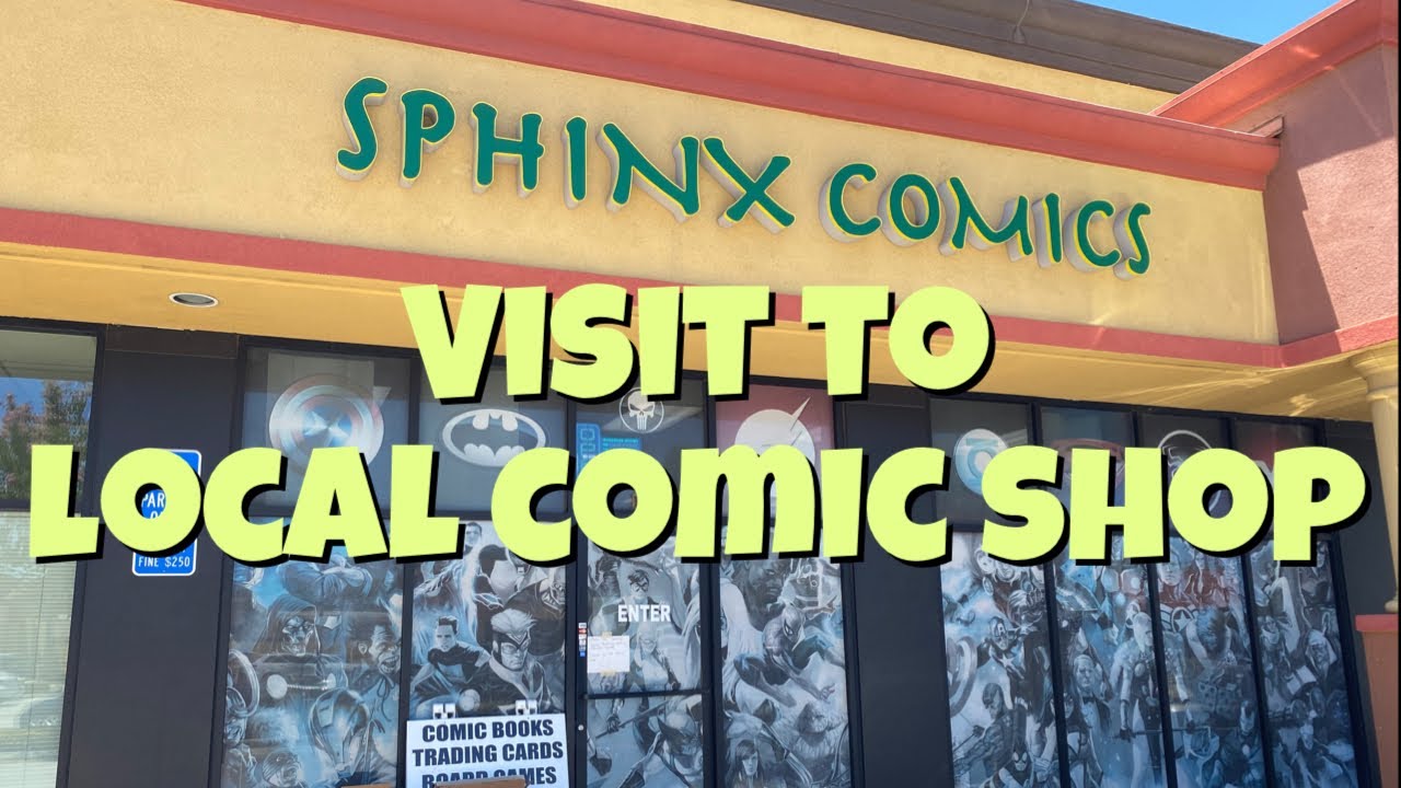 Local Comic Shop Visit - Comic Book Haul - YouTube