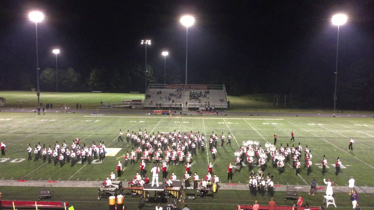 Herndon High School Marching Band 9.1.16 YouTube