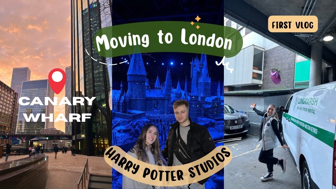 Moving to London Vlog (Harry Potter Studios and Getting Locked Inside of Greenwich Park!)