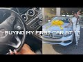 BUYING MY FIRST CAR AT 17! + car tour!