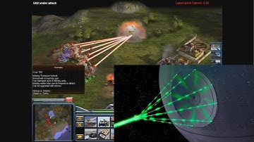 Command & Conquer: Generals Shockwave mod || US Laser vs GLA Salvage